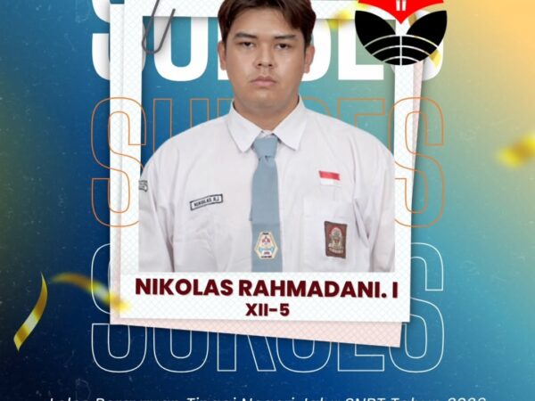 Menembus UPI Bandung! Selamat untuk Nikolas Rahmadani Atas Keberhasilannya di SNBT 2026